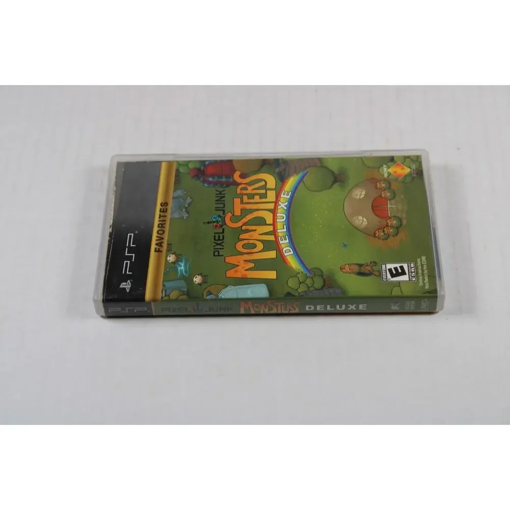 PixelJunk Monsters Deluxe (Sony PSP, 2010) CIB Complete With Manual tested